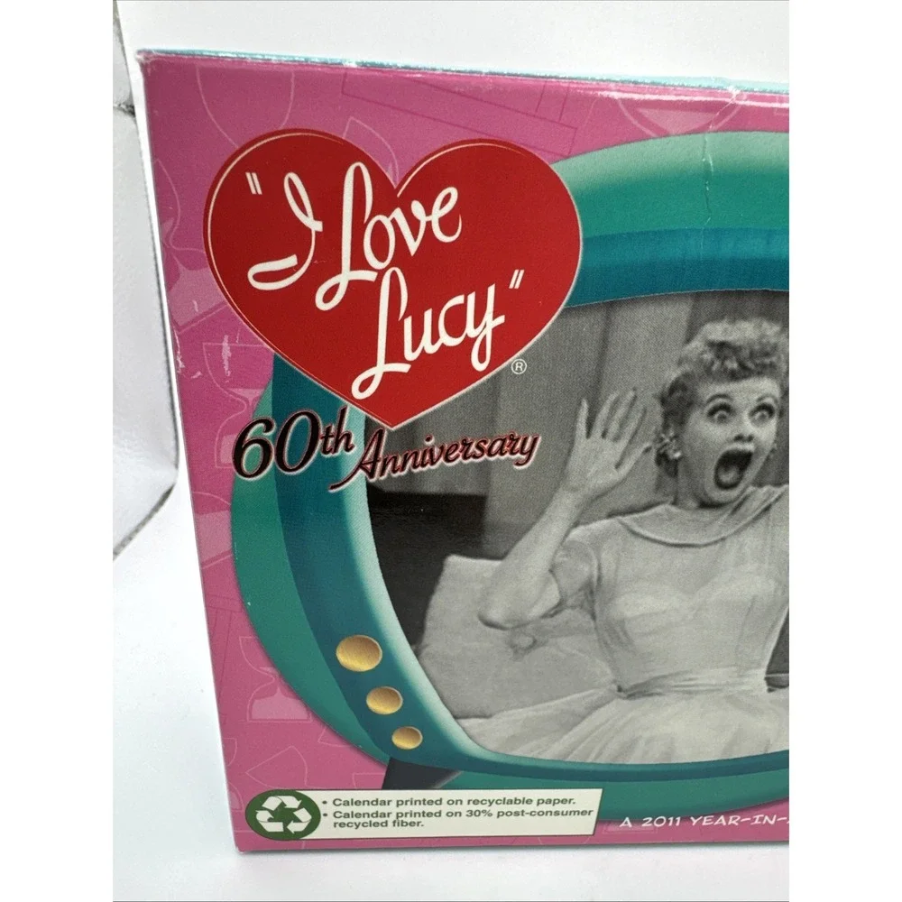 I Love Lucy New In Box 2011 A Year In A Box‎ Calendar - 60th Anniversary